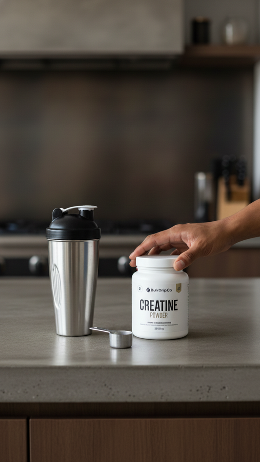 BulkDrip.Co Creatine Monohydrate 120g